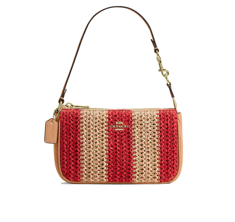 Coach Women's Nolita 19 Gold/Red/Tan