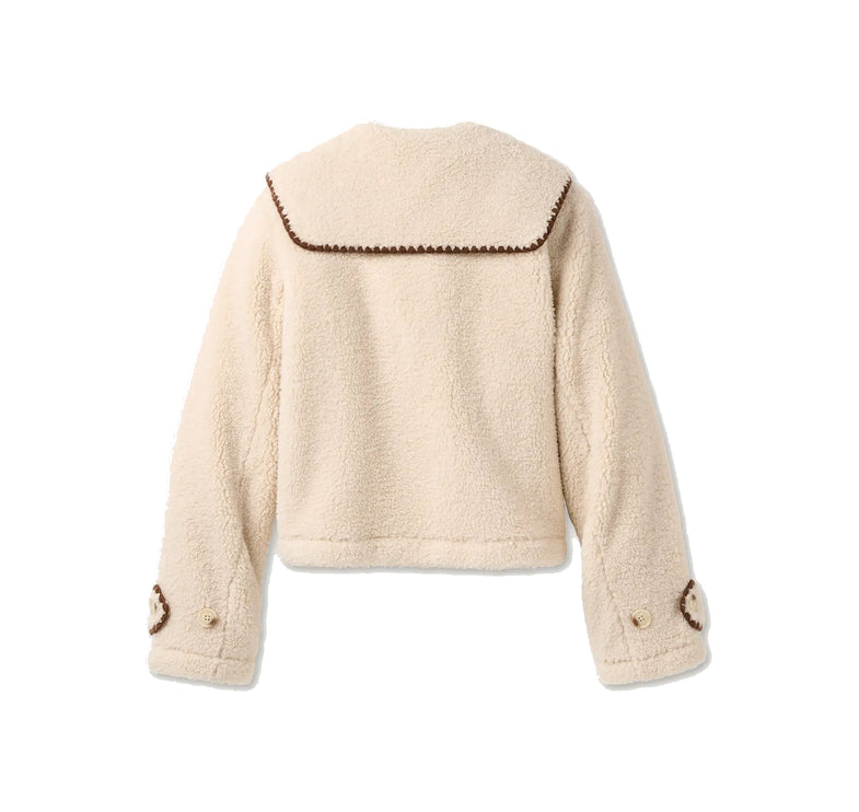 UGG Women's Nikia Collared Jacket Cream