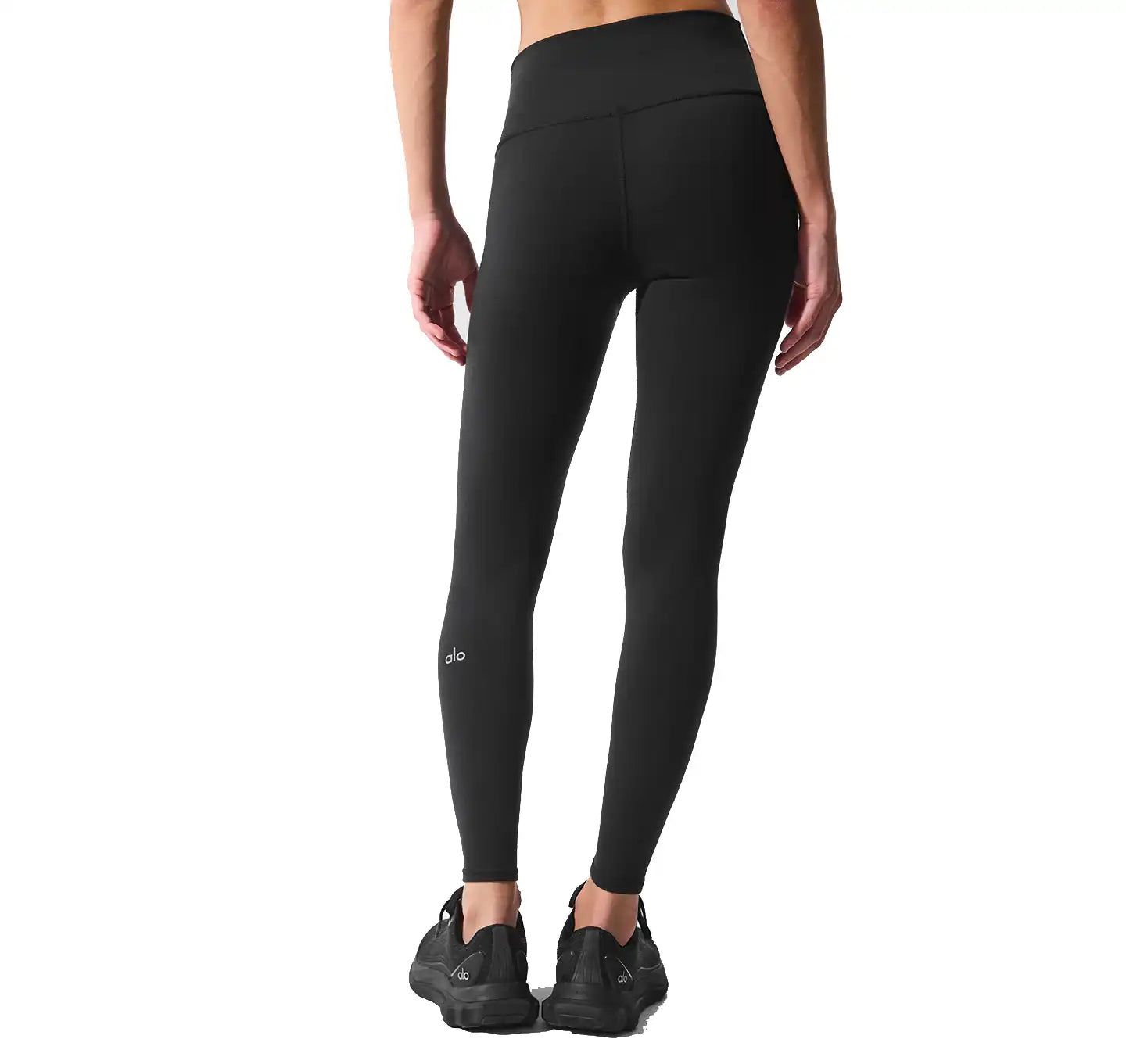 alo Women's 7/8 High-Waist Airbrush Legging Black – hepsikanadadan
