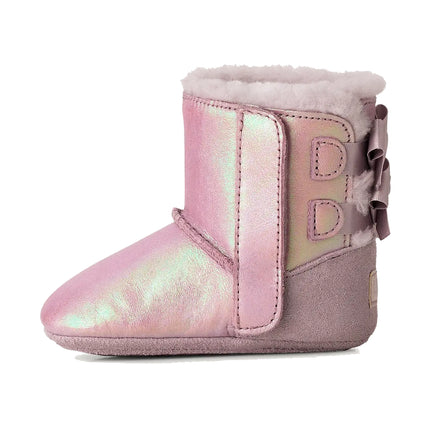UGG Baby Bailey Bow Frosted Lavender Smoke