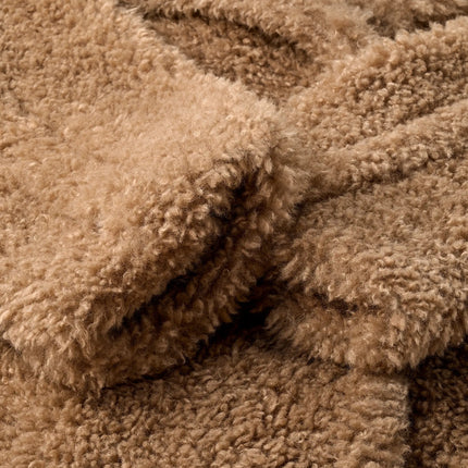 UGG Women's Gertrude Long Teddy Coat II Sand