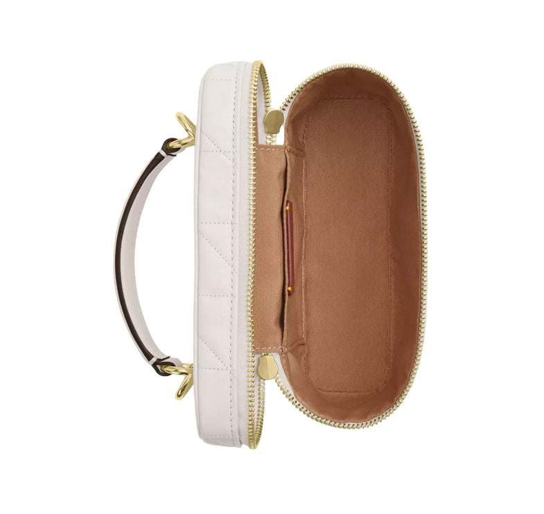 Coach Women's Rainer Crossbody Bag 18 With Quilting Gold/Chalk