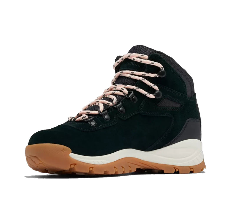Columbia Women’s Newton Ridge Plus Waterproof Amped Hiking Boot Black/Blush Rose