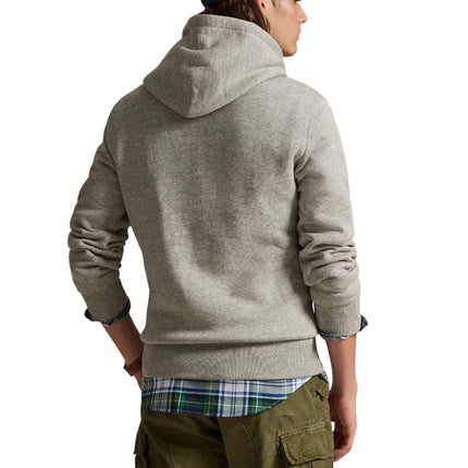 Polo Ralph Lauren Men's Polo Bear Fleece Hoodie Loft Heather