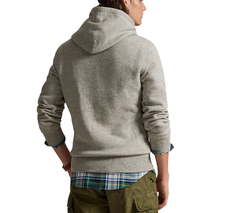 Polo Ralph Lauren Men's Polo Bear Fleece Hoodie Loft Heather