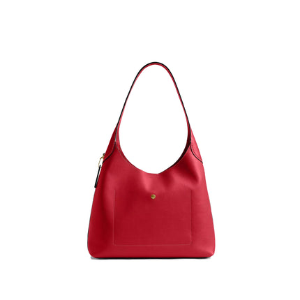Coach Women's Brooklyn Shoulder Bag 34 Brass/Scarlet
