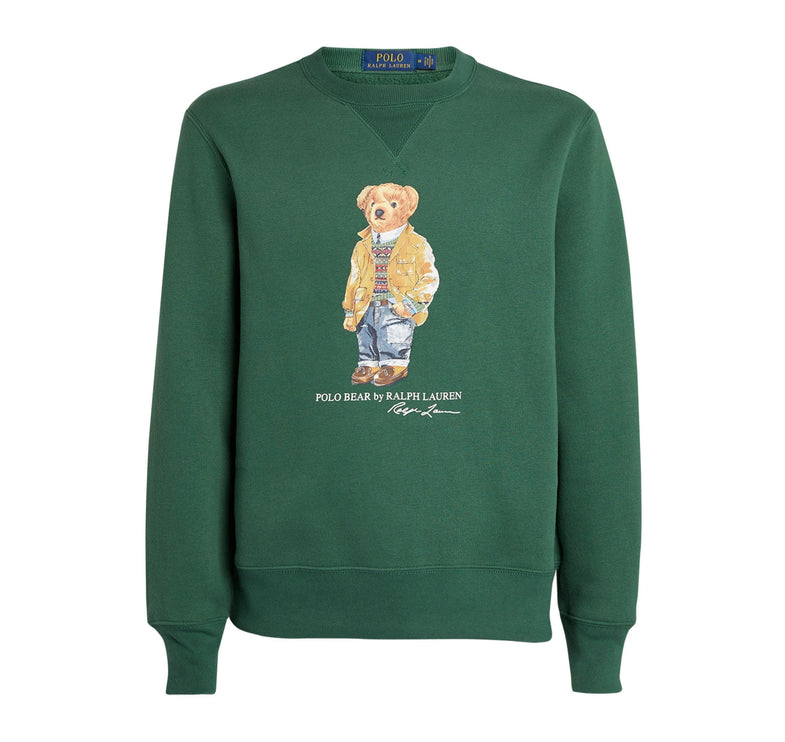 Ralph Lauren Men's Polo Bear Sweatshirt Green