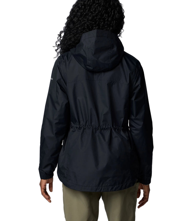 Columbia Women's Sweet Creek II Lined Rain Jacket Black