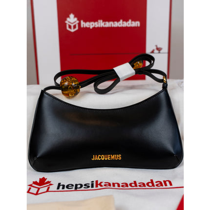Jacquemus Women's The Bisou Perle Black - Hızlı Teslimat