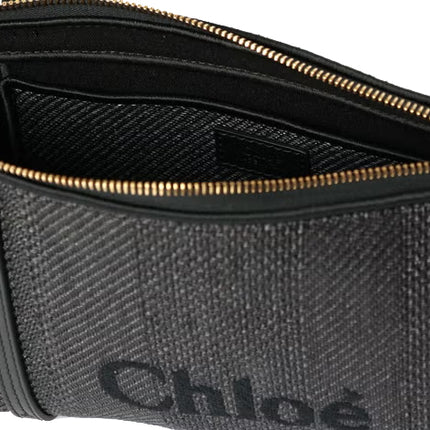 Chloé Women's Carry Shoulder Bag in Canvas Black