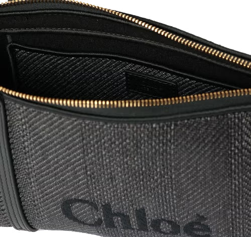 Chloé Women's Carry Shoulder Bag in Canvas Black