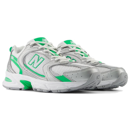 New Balance 530 Silver Metallic/Green Apple U530APL