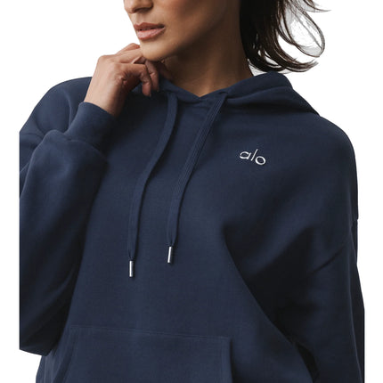alo Women's Accolade Hoodie Navy