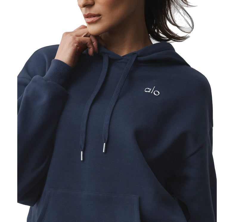 alo Women's Accolade Hoodie Navy