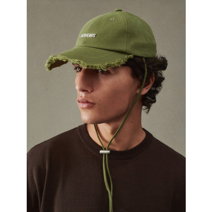 Jacquemus Unisex The Artichaut Cap Khaki