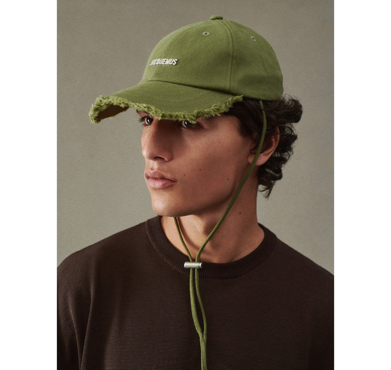 Jacquemus Unisex The Artichaut Cap Khaki