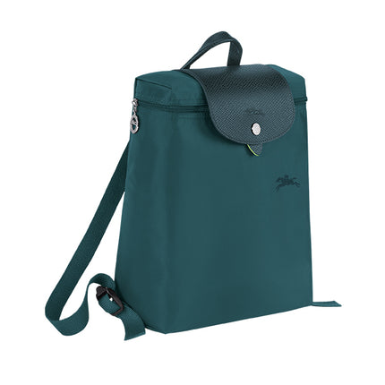 Longchamp Women's Le Pliage Green M Backpack Peacock