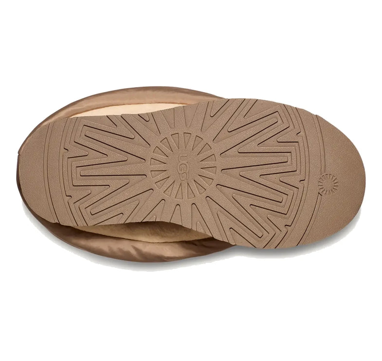 UGG Women's Classic Mini Dipper Puffer Amphora/Chestnut