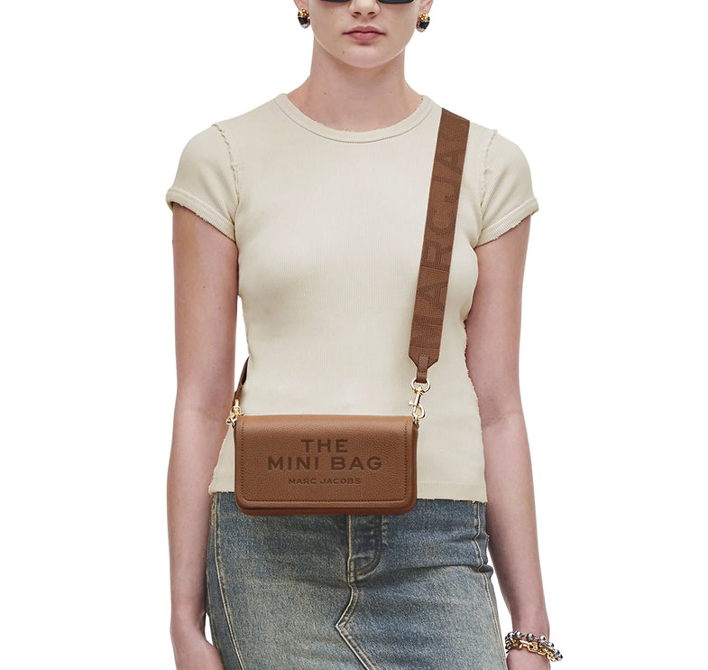 Marc Jacobs Women's The Leather Mini Bag Argan Oil