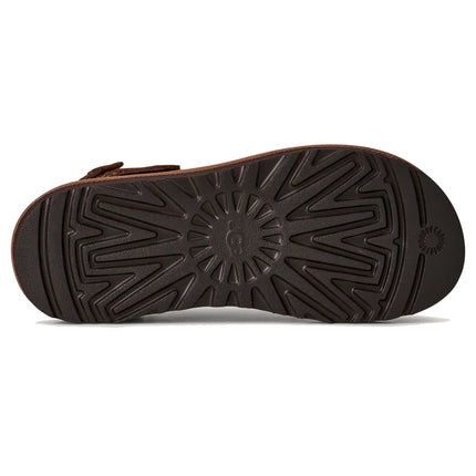 UGG Men's Goldencoast Clog II Nubuck Dark Chestnut