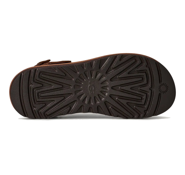 UGG Men's Goldencoast Clog II Nubuck Dark Chestnut
