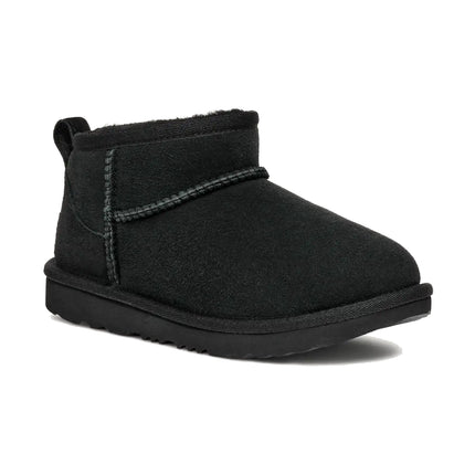 UGG Classic Ultra Mini çocuk botu, siyah süet