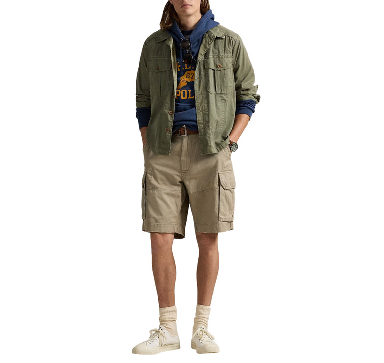 Polo Ralph Lauren Men's 10.5-Inch Gellar Classic Fit Cargo Short Hudson Tan