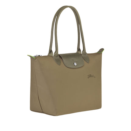 Longchamp Women's Le Pliage Green M Tote Bag Artichoke