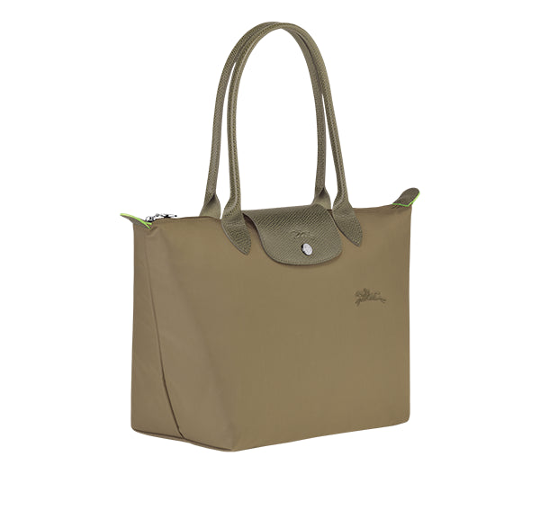 Longchamp Women's Le Pliage Green M Tote Bag Artichoke