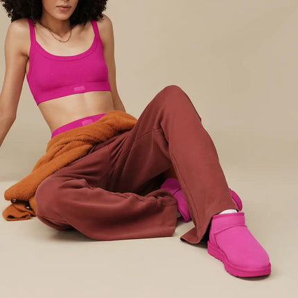 UGG Women's Classic Ultra Mini Dark Peony