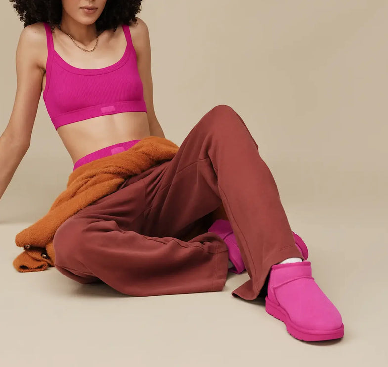 UGG Women's Classic Ultra Mini Dark Peony