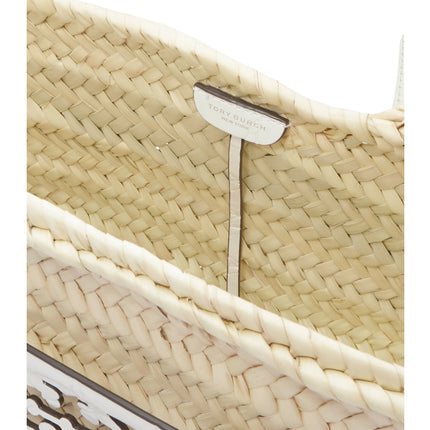 Tory Burch Women's Ella Small Woven Straw Tote Neutral