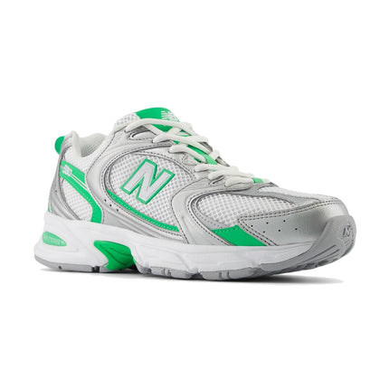 New Balance 530 Silver Metallic/Green Apple U530APL