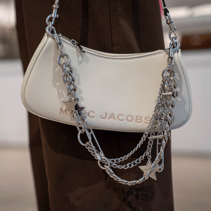 Marc Jacobs Women's The Star Charm Shoulder Bag Cotton
