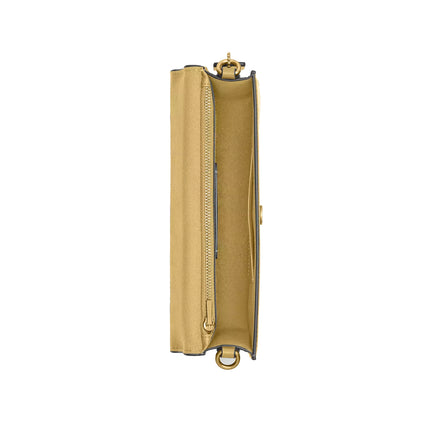 Coach Women's New York Elora Top Handle Crossbody Bag Brass/Vanilla