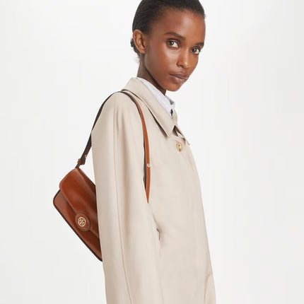 Tory Burch Women's Robinson Spazzolato Rectangular Shoulder Bag