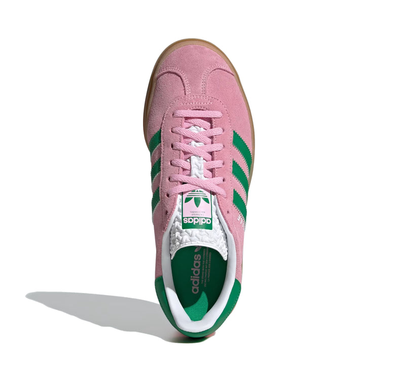 Adidas Women's Gazelle Bold True Pink/Green/Cloud White IE0420