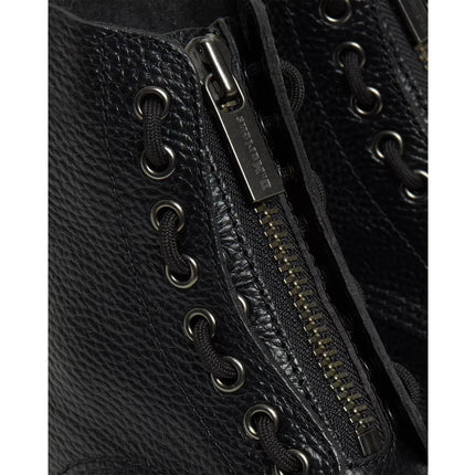 Dr. Martens Unisex Sinclair Millet Nappa Leather Platform Boots Black