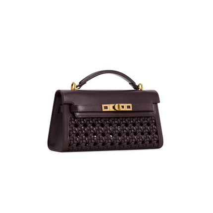 JW PEI Women's Noor Top Handle Bag Dark Red