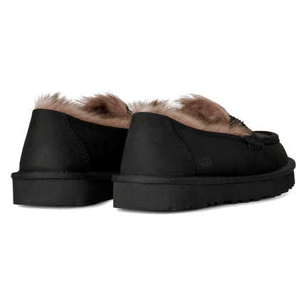 UGG Women's Ellis Nubuck Loafer Black