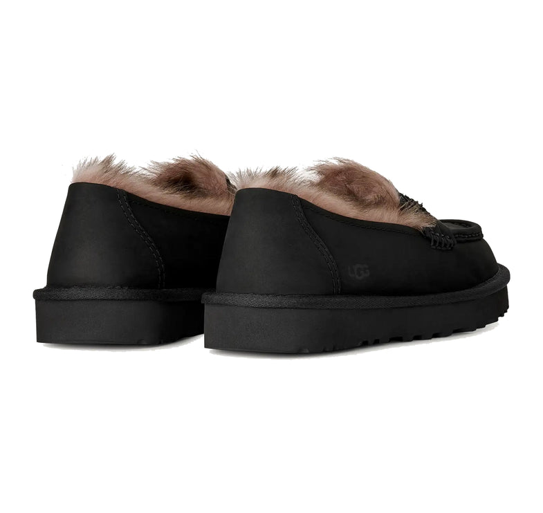 UGG Women's Ellis Nubuck Loafer Black