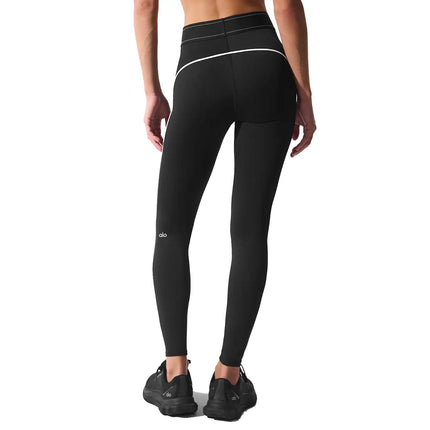 alo Women's Airlift High-Waist Suit Up Legging Black/White