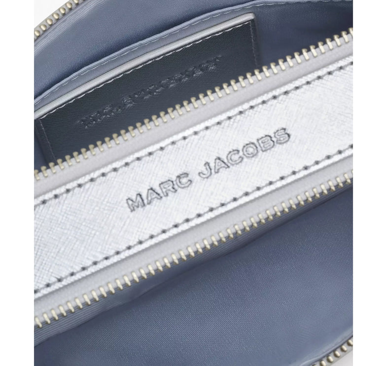 Marc Jacobs Women's The Metallic Snapshot Silver