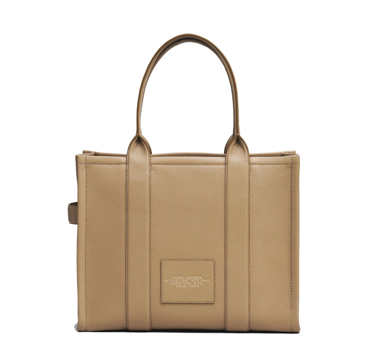 Marc Jacobs Women's The Leather Large Tote Bag Camel