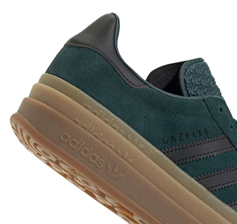 Adidas Women's Gazelle Bold Aurora Ivy/Core Black/Gum JQ3583