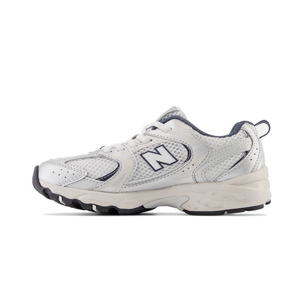 New Balance Little Kid's 530 Summer Fog with Nimbus Cloud and Navy PZ530KA