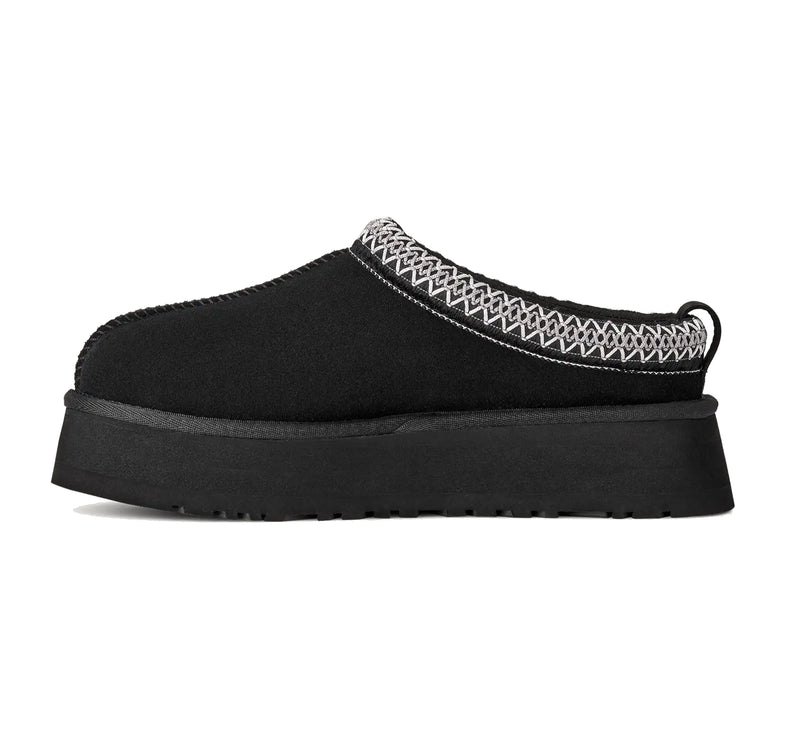 UGG Tazz II kadın terliği, siyah süet