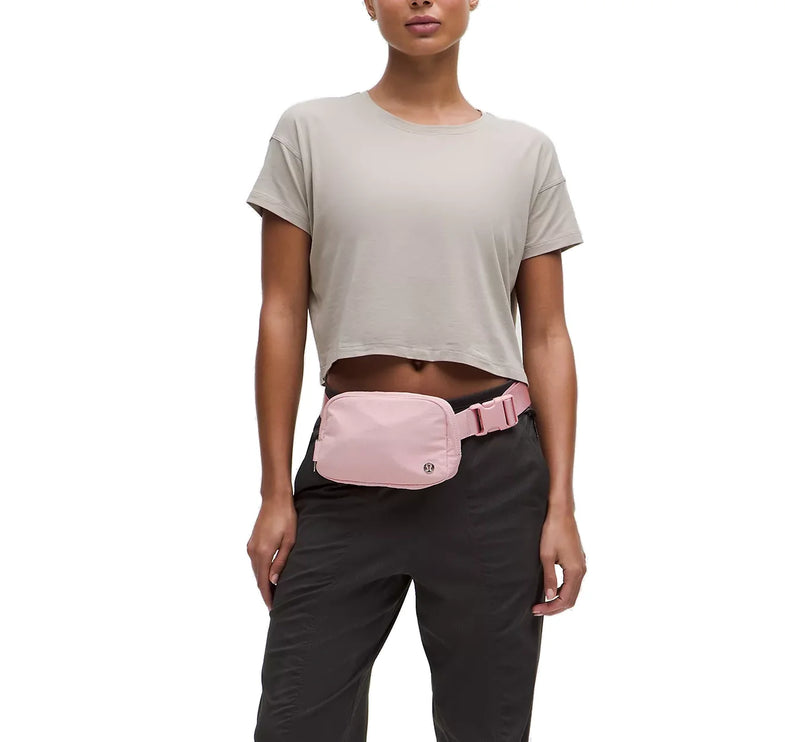 lululemon Unisex Everywhere Belt Bag 1L Pink Haze