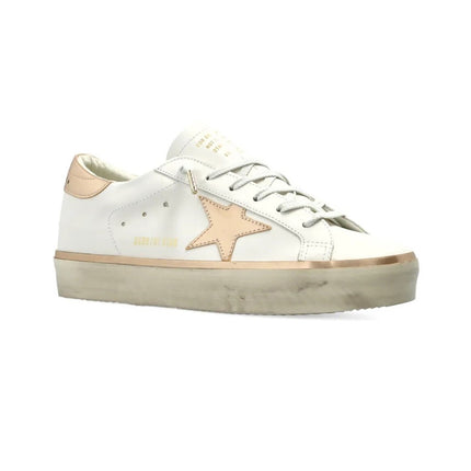 Golden Goose Women's Hi Star with Gold Star and White