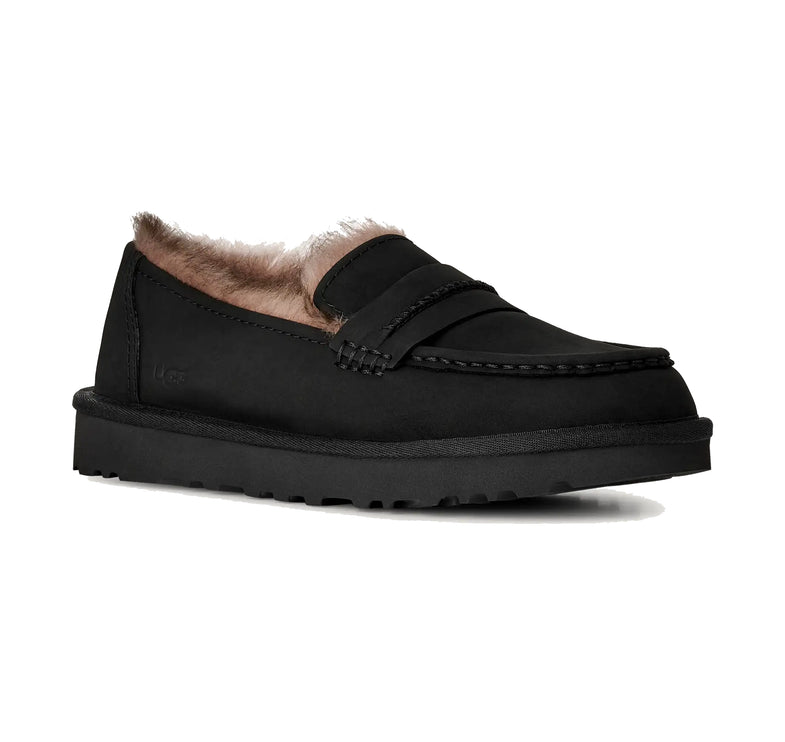 UGG Women's Ellis Nubuck Loafer Black